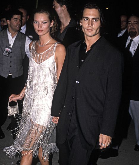 Johnny Depp Clothes Style. JOHNNY DEPP AND KATE MOSS.